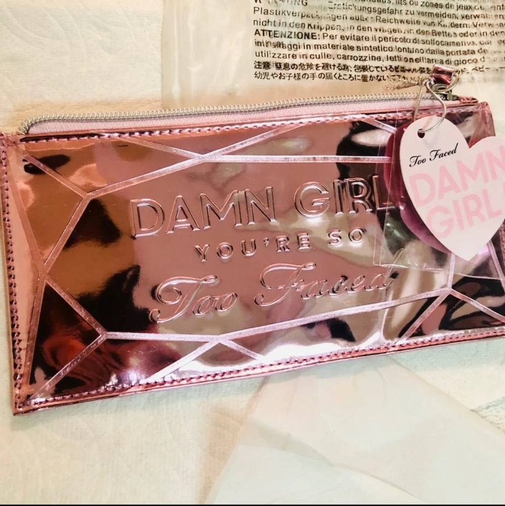 Too Faced Damn Girl You're so Too Faced Makeup bag - Picture 7 of 7